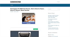 Desktop Screenshot of gizmoscene.com