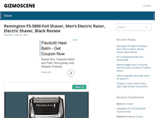 Tablet Screenshot of gizmoscene.com